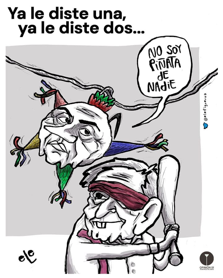 Ya le diste una, ya le diste dos...