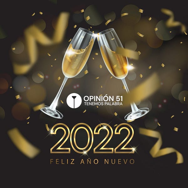 ¡Opinión 51 te desea Feliz Año Nuevo!