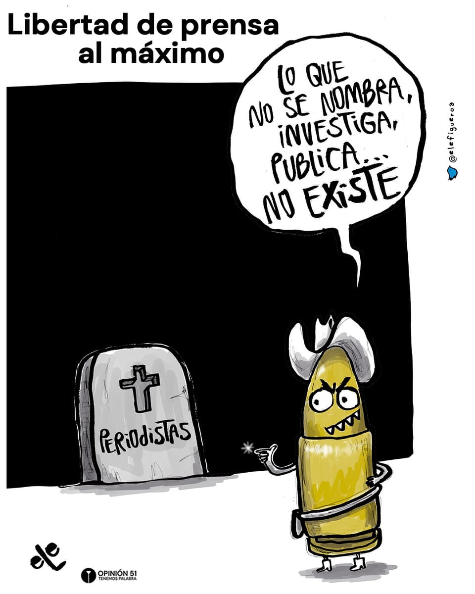 Libertad de prensa al máximo